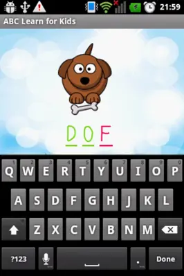 ABC Learn for Kids android App screenshot 3